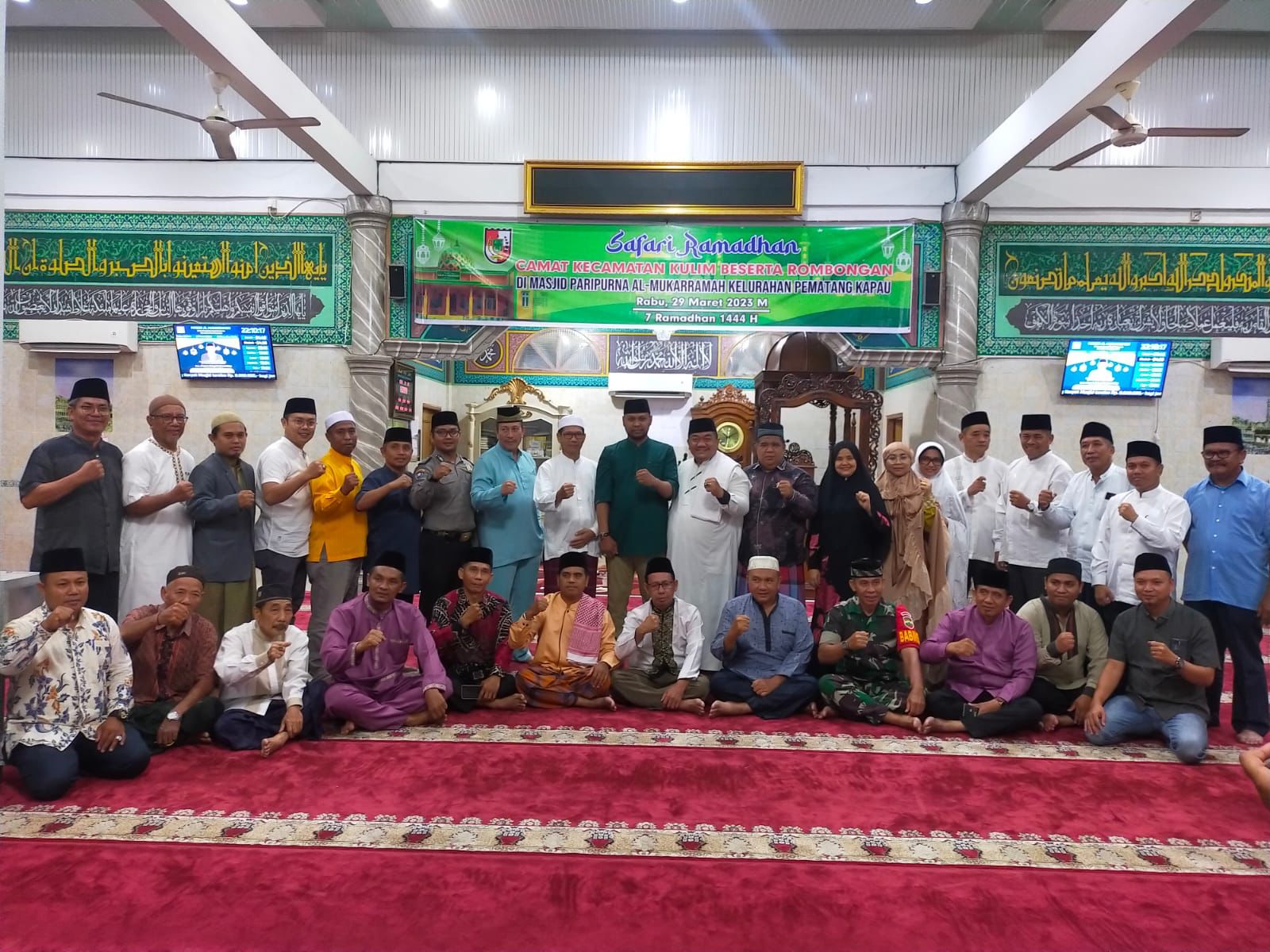 Camat Kulim Raja Faisal Ingatkan Masyarakat Untuk Jaga Keamanan